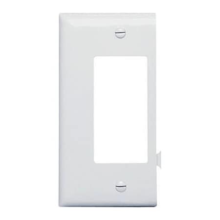 Pass & Seymour WHT Deco End Sect Plate PJSE26WCC10